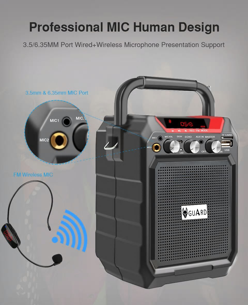 GK99W Portable Wireless Speaker 2