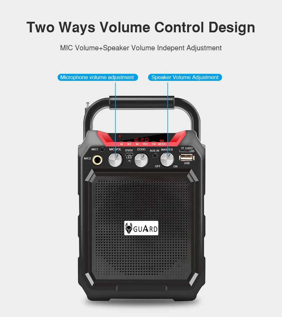GK99W Portable Wireless Speaker 4