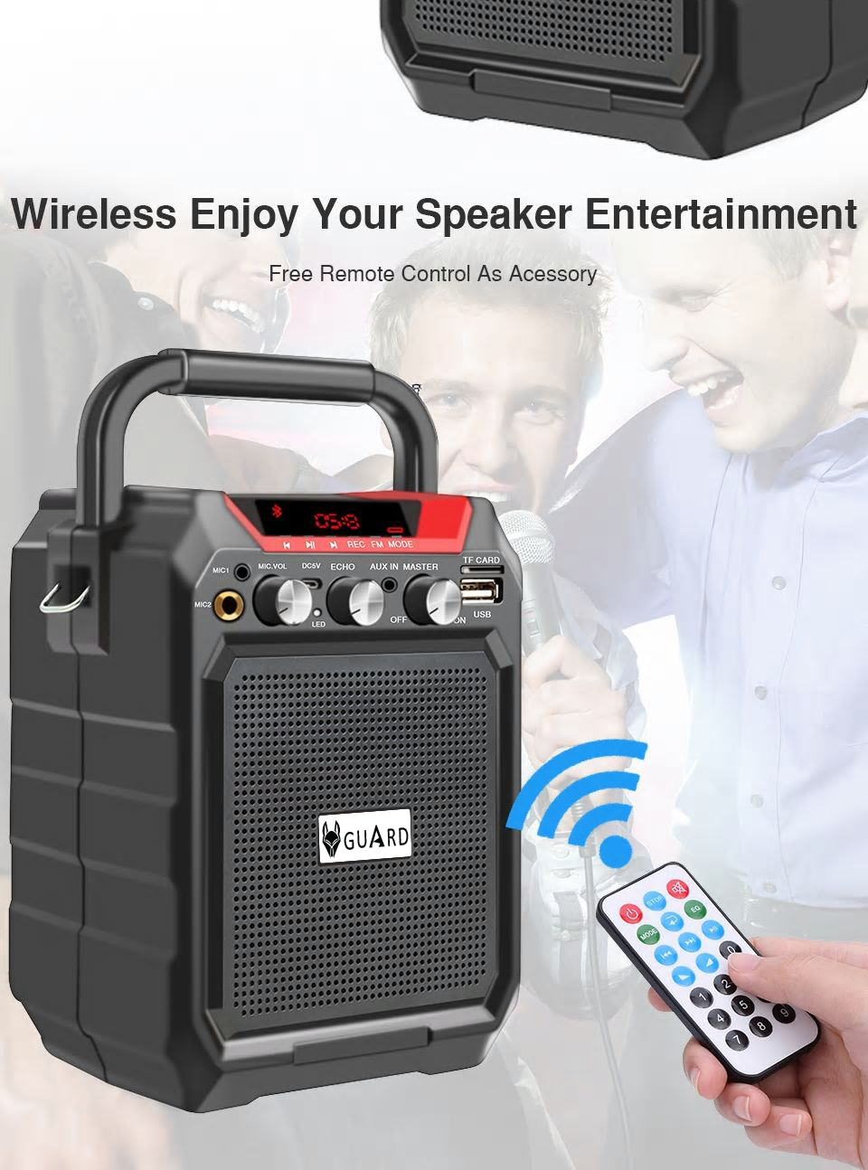 GK99W Portable Wireless Speaker 6