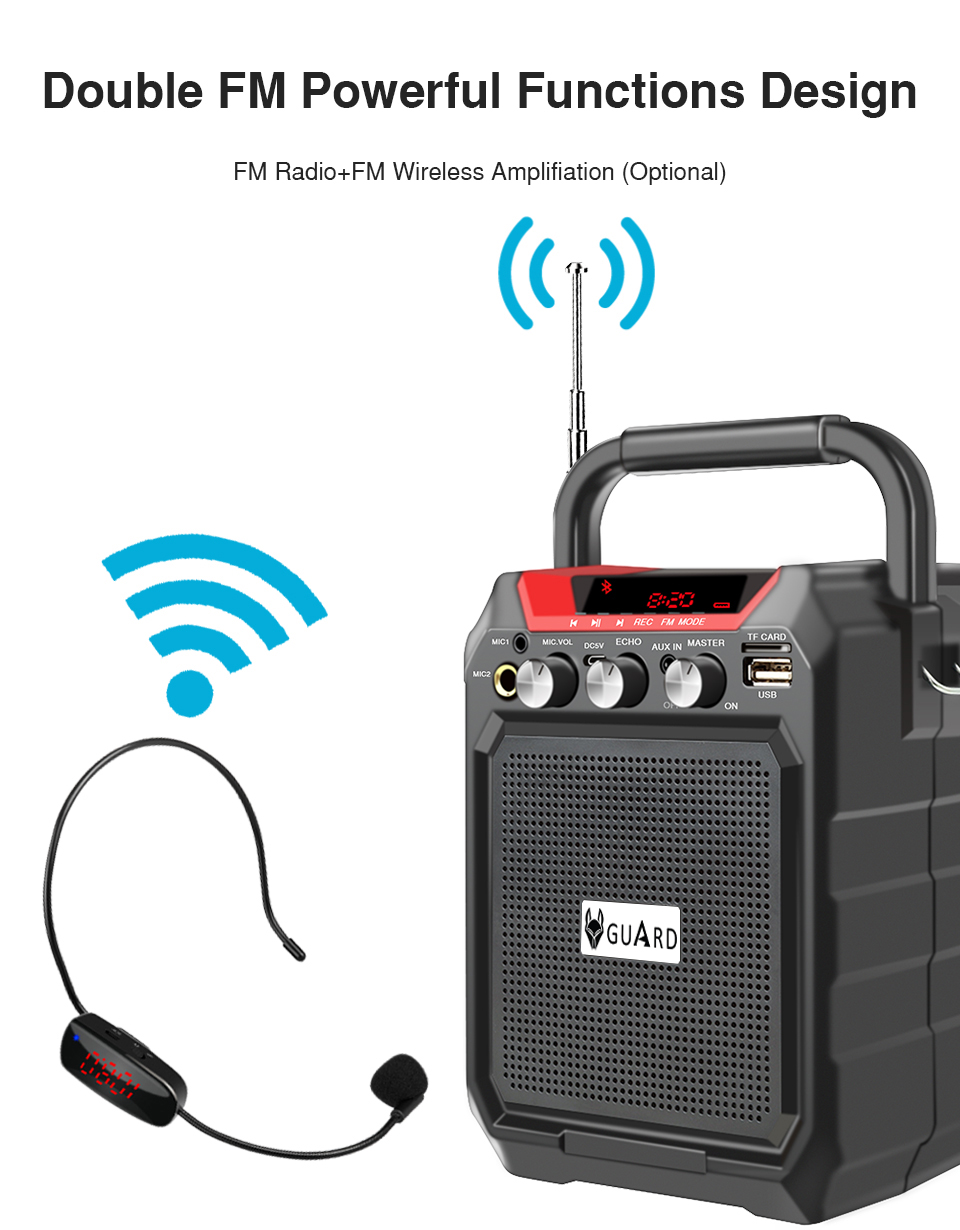 GK99W Portable Wireless Speaker 8
