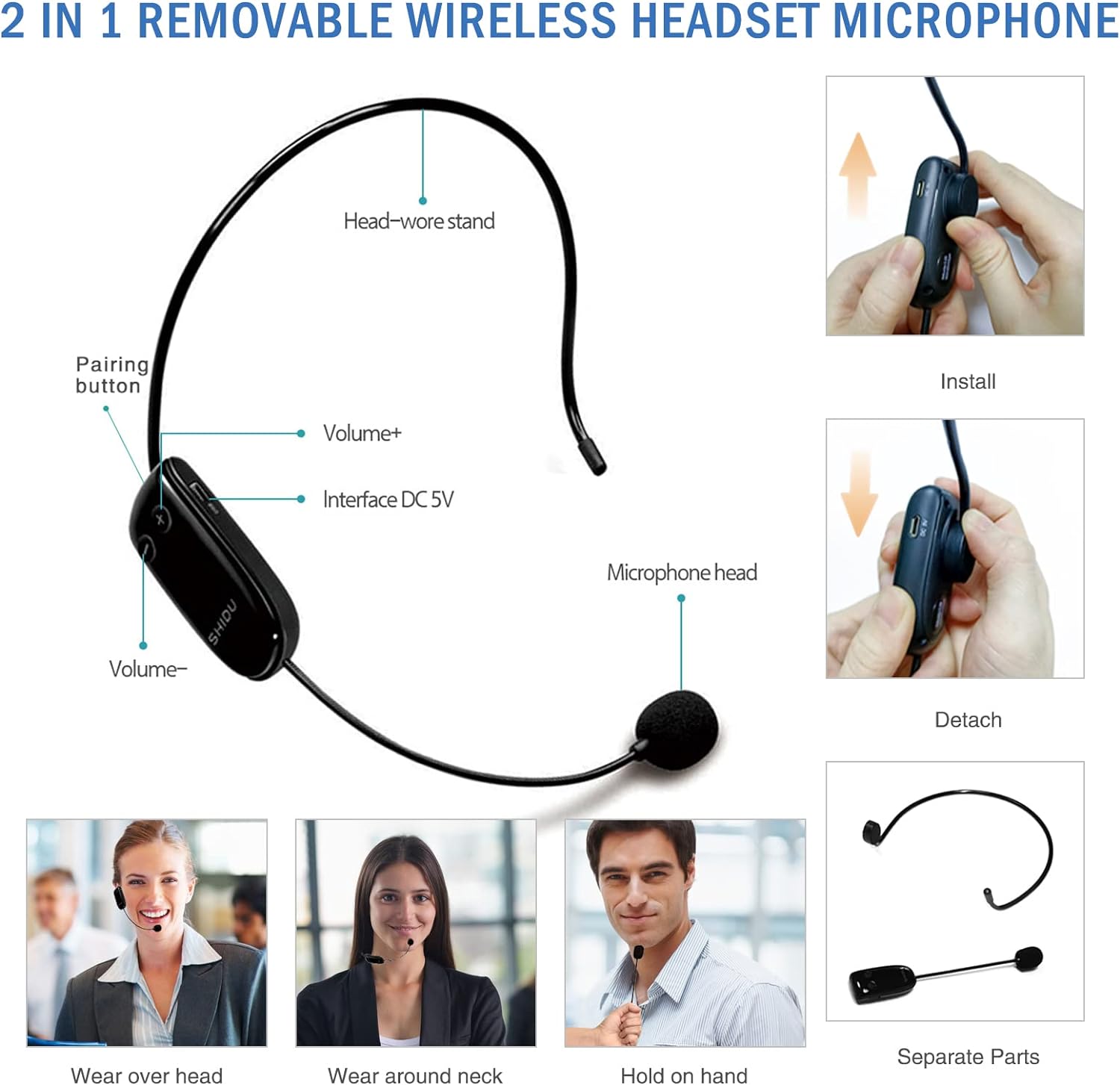 SHIDU M800UHF 004