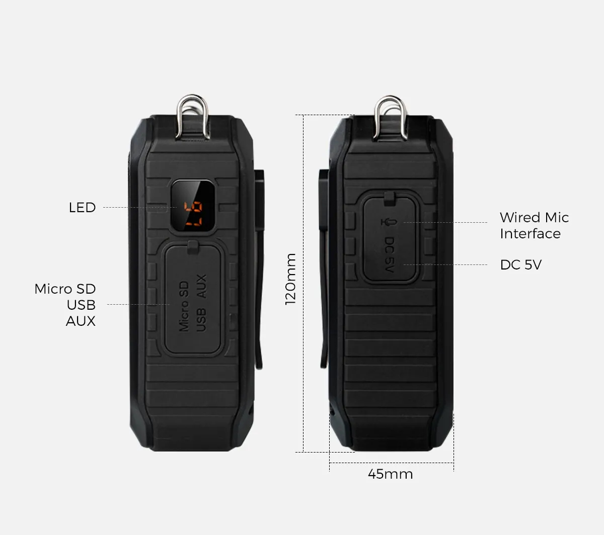 SHIDU M800UHF 012