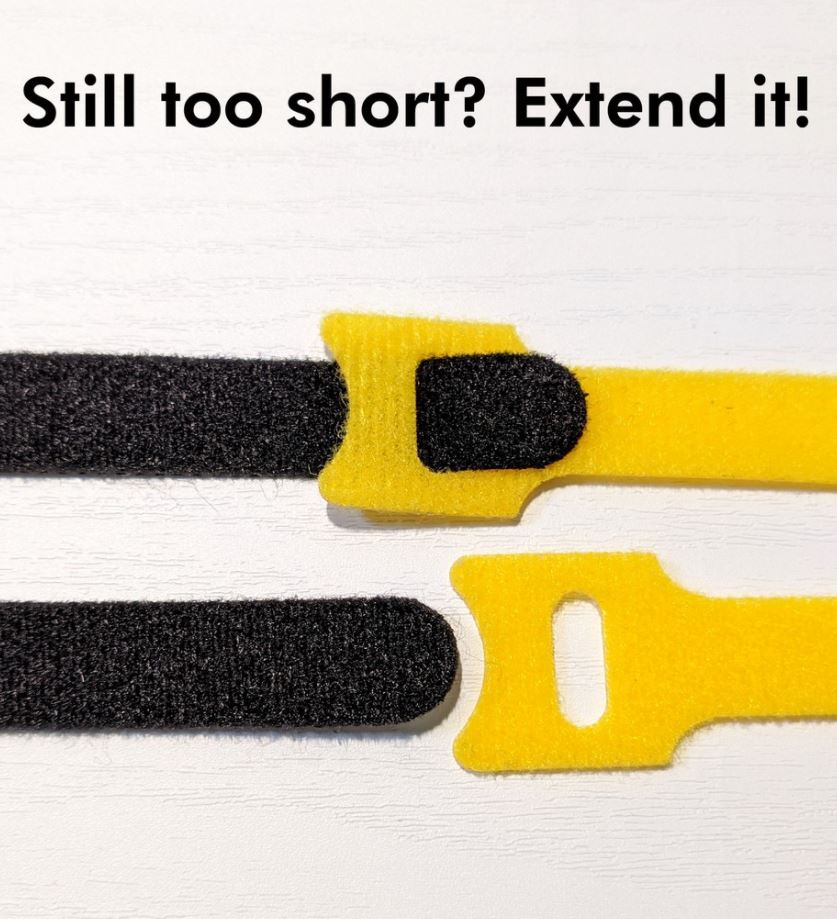 Velcro Reusable Cable Tie with Loop 2