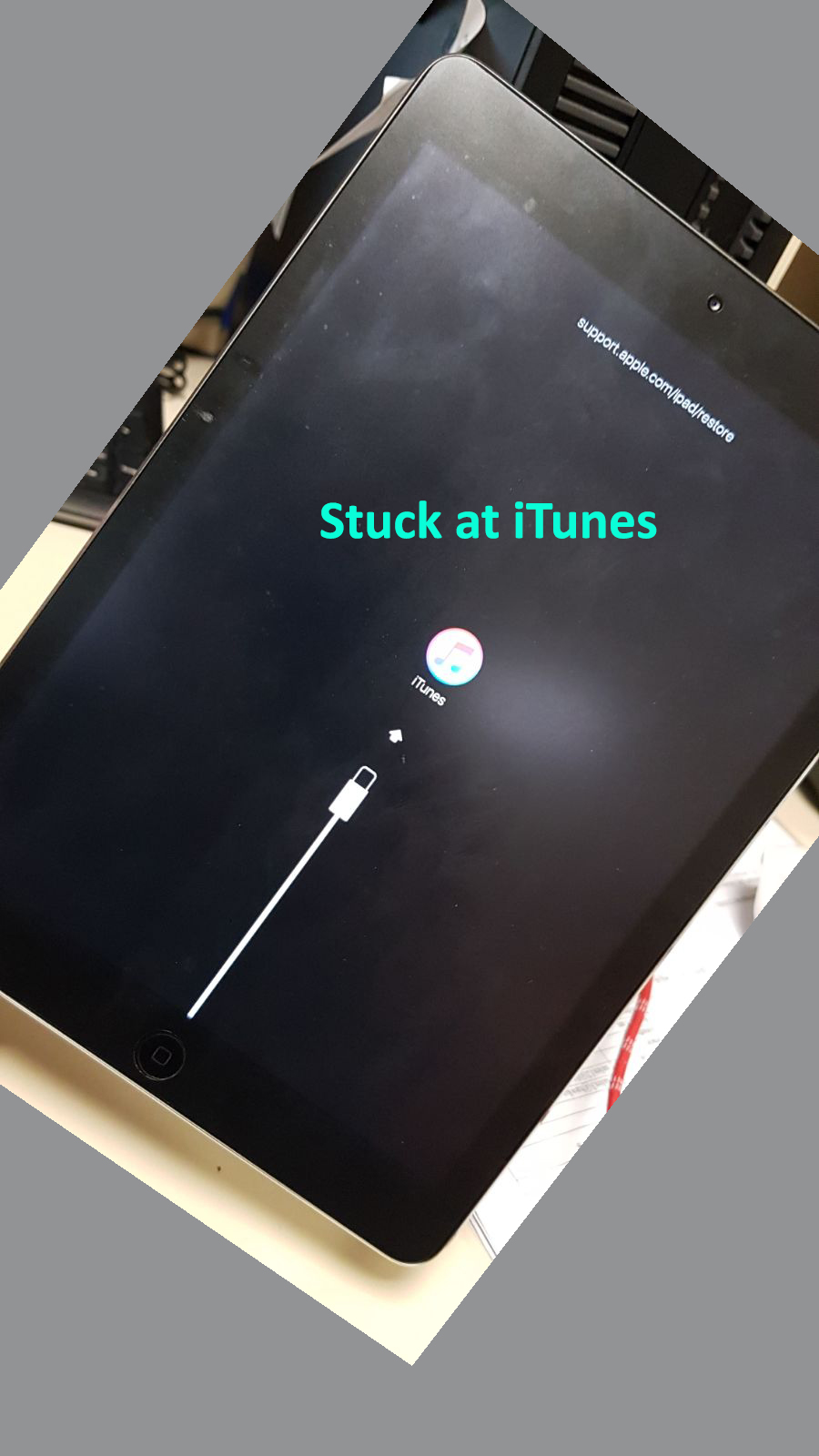 iPad Stuck at iTunes
