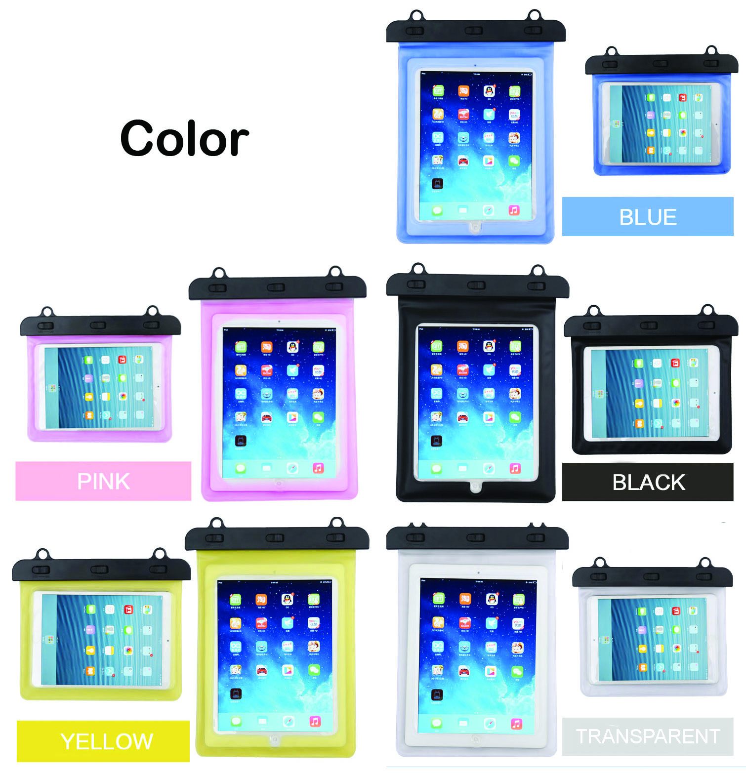 Waterproof Case IPX8 Colors