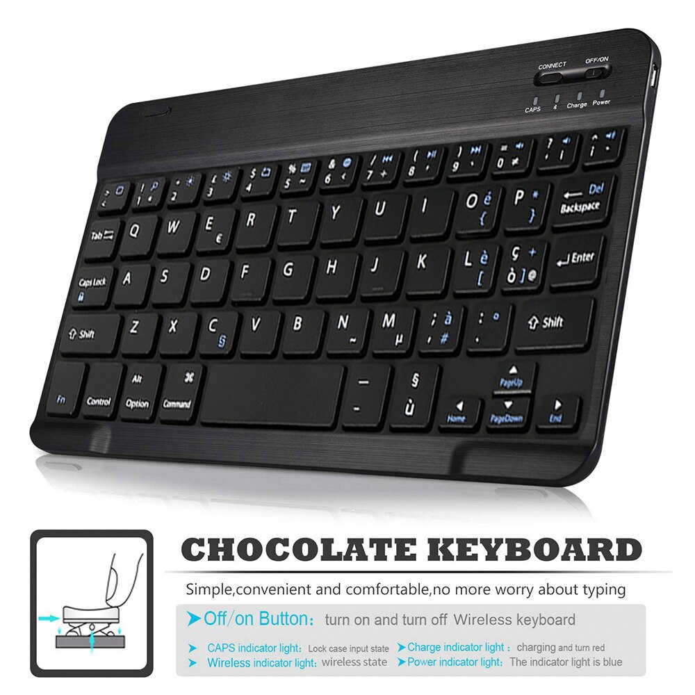 PU Leather Bluetooth Keyboard for SM T720 07
