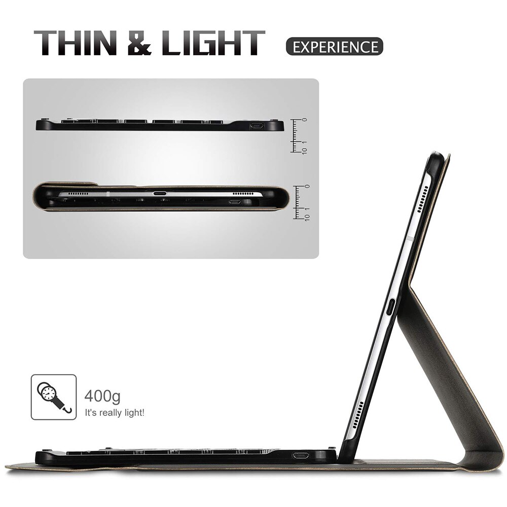PU Leather Bluetooth Keyboard for SM T720 09